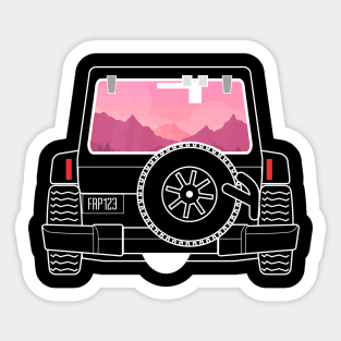 GO OFFROAD With Your Friends - Aesthetic Art Of Vehicle Sticker